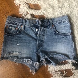 Levi’s denim shorts